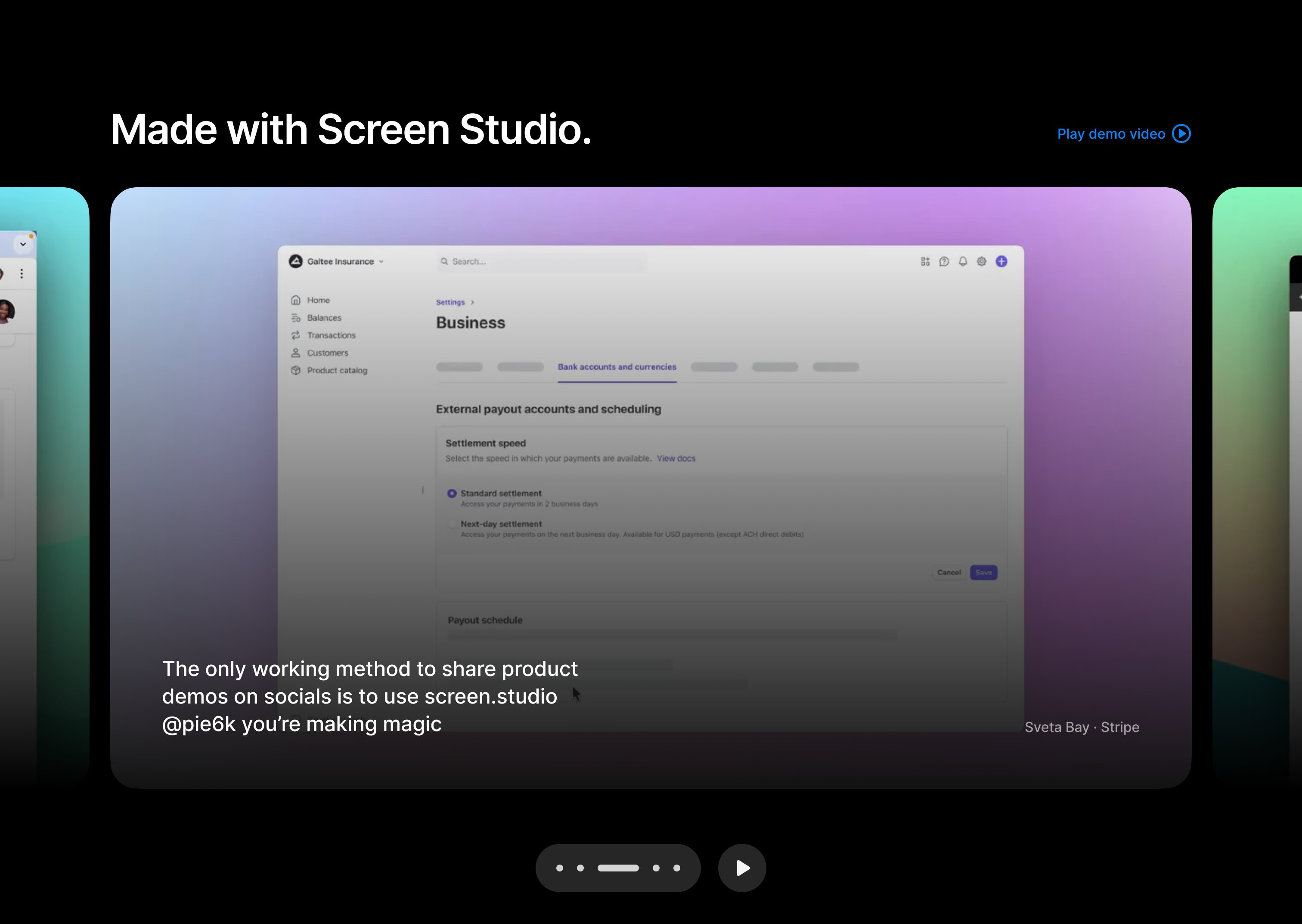Highlighting videos recorded using Screen Studio